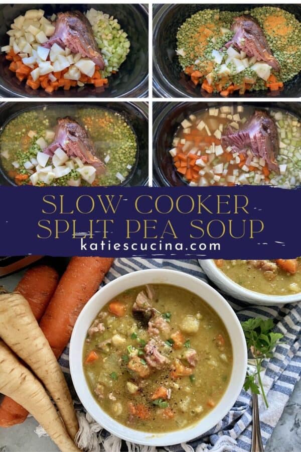 Slow Cooker Split Pea Soup - Kathryn's Kitchen