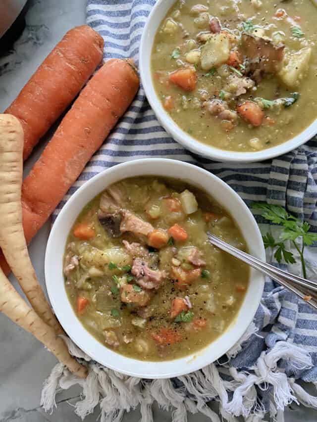 Slow Cooker Split Pea Soup