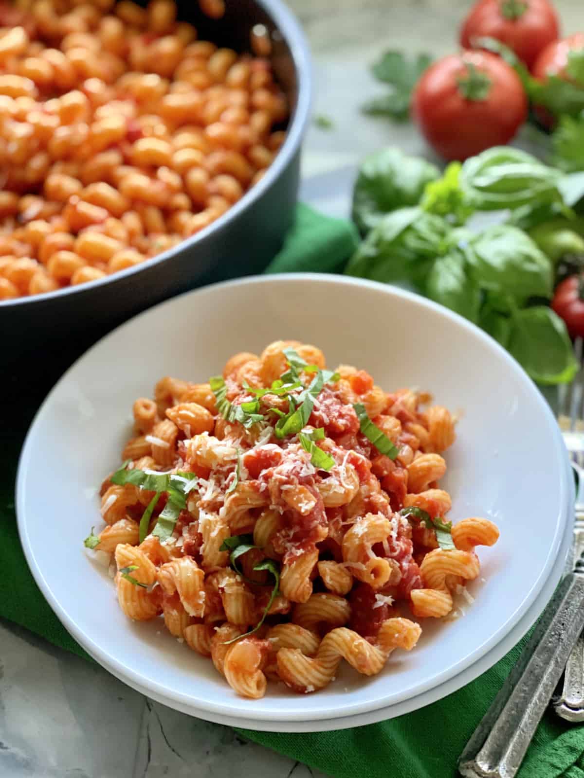 Cavatappi Amatriciana Katie's Cucina