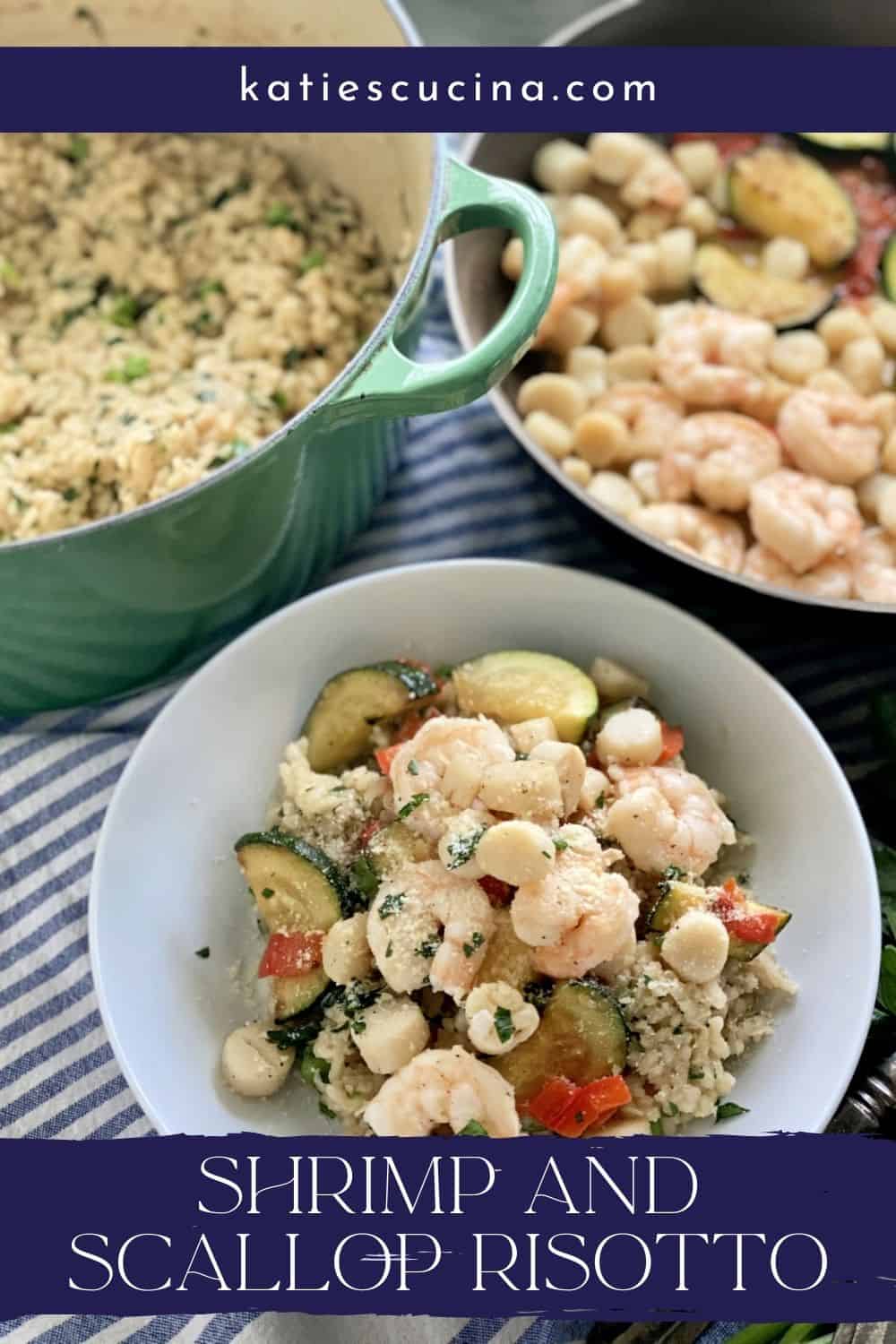 Shrimp and Scallop Risotto - Katie's Cucina
