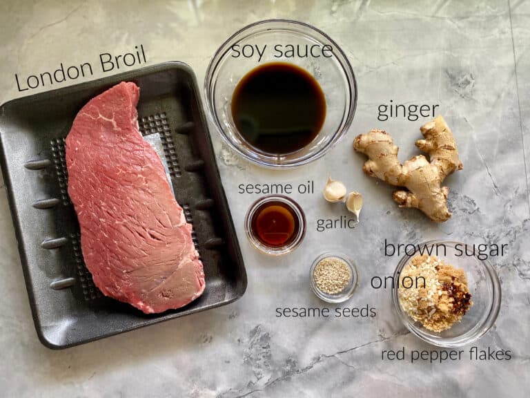 Asian London Broil Katie's Cucina