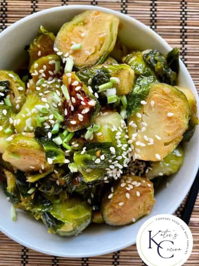 Sweet Chili Brussels Sprouts