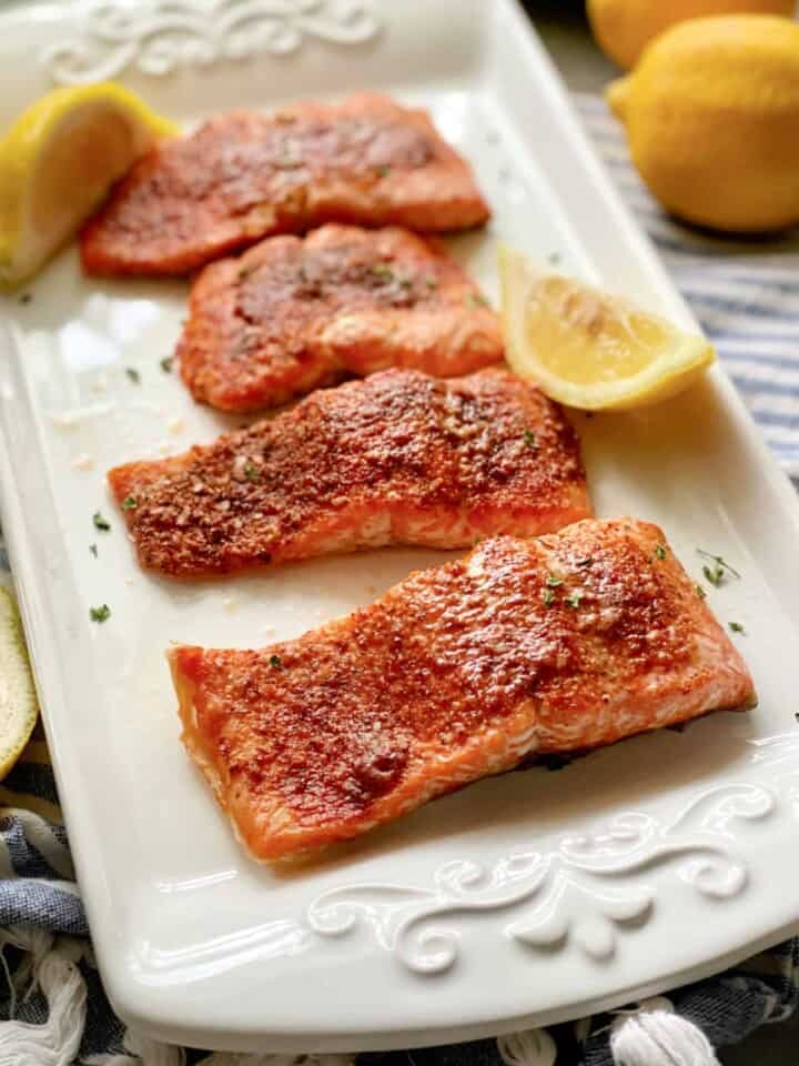Air Fryer Salmon Recipe - Katie's Cucina