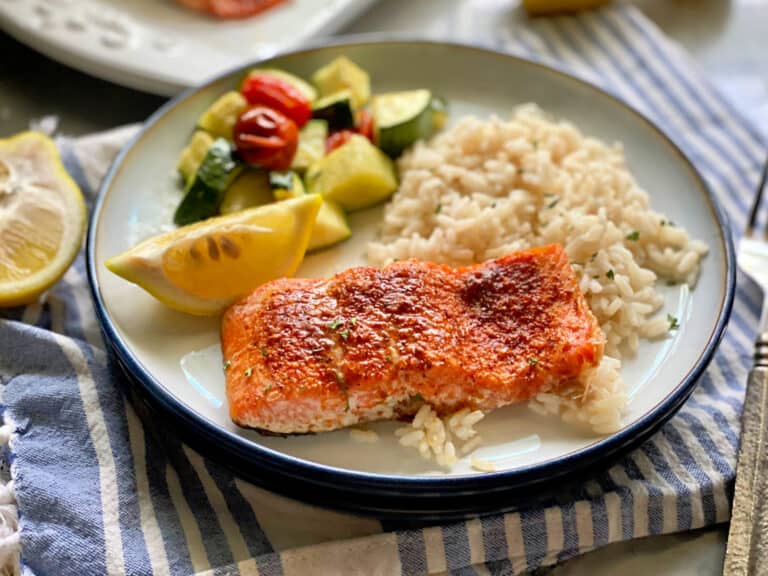 Air Fryer Salmon Recipe - Katie's Cucina