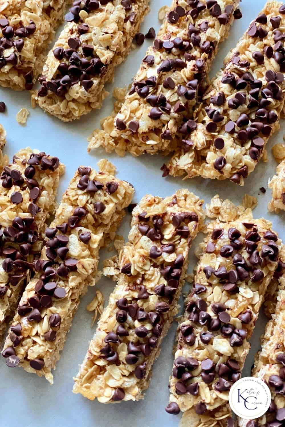 Chocolate Chip Granola Bars Katie's Cucina