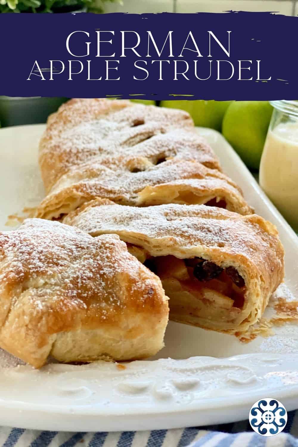 Apple Strudel Katie's Cucina
