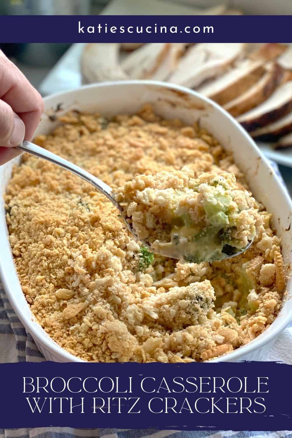 Broccoli Casserole with Ritz Crackers Katie's Cucina