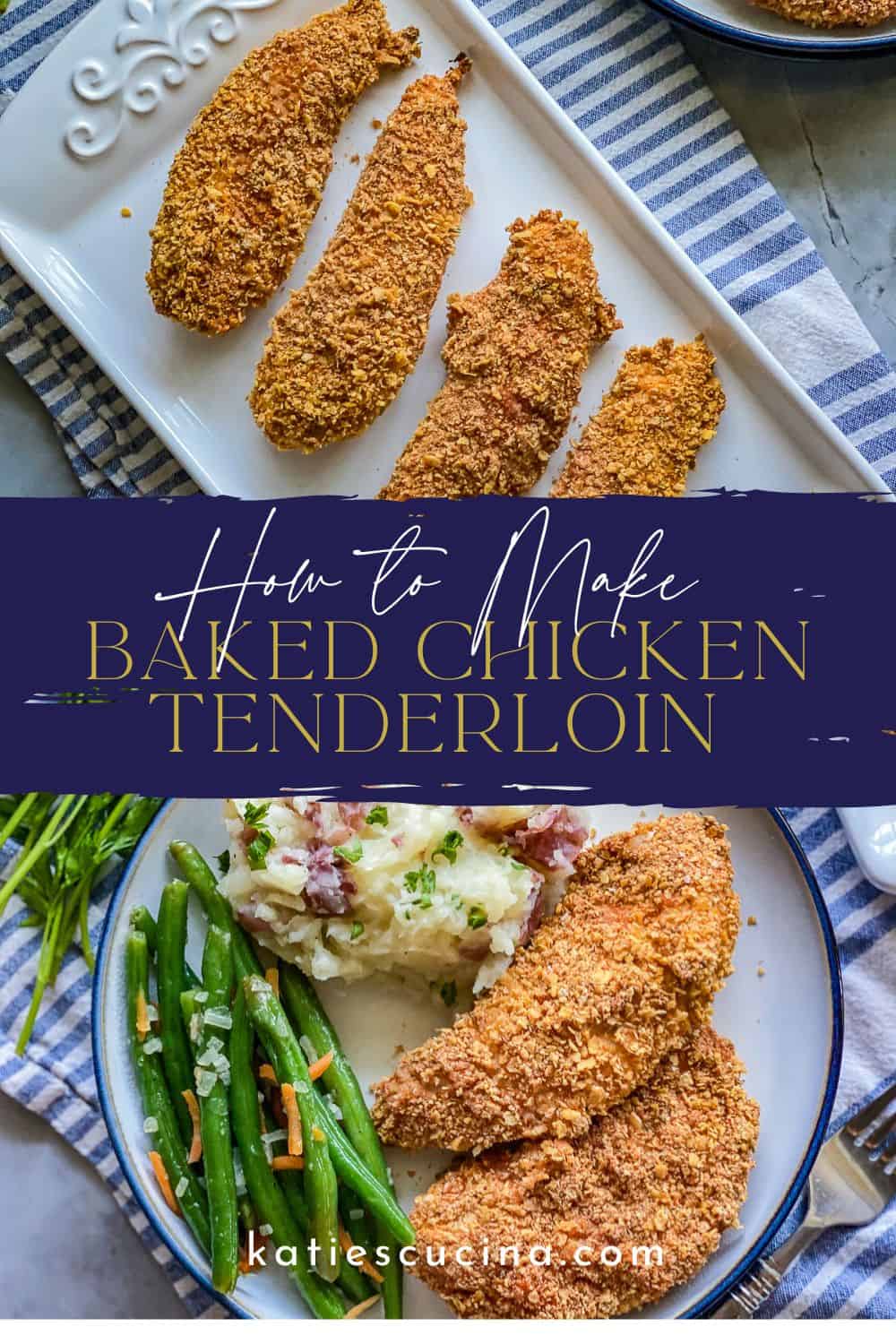 CrunchyBaked Chicken Strips