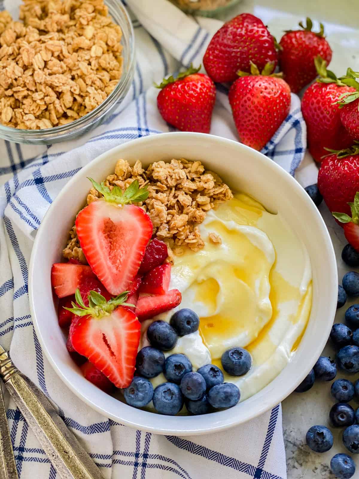 Yogurt Berries and Granola Parfait - Mollie Stone's Markets