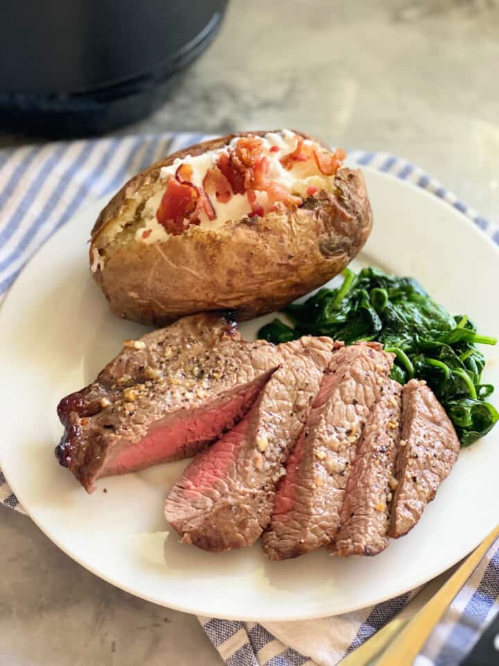 Air Fryer Sirloin Steak Katie's Cucina