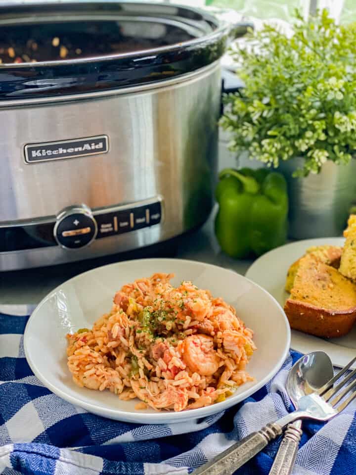Crock Pot Jambalaya Katie's Cucina