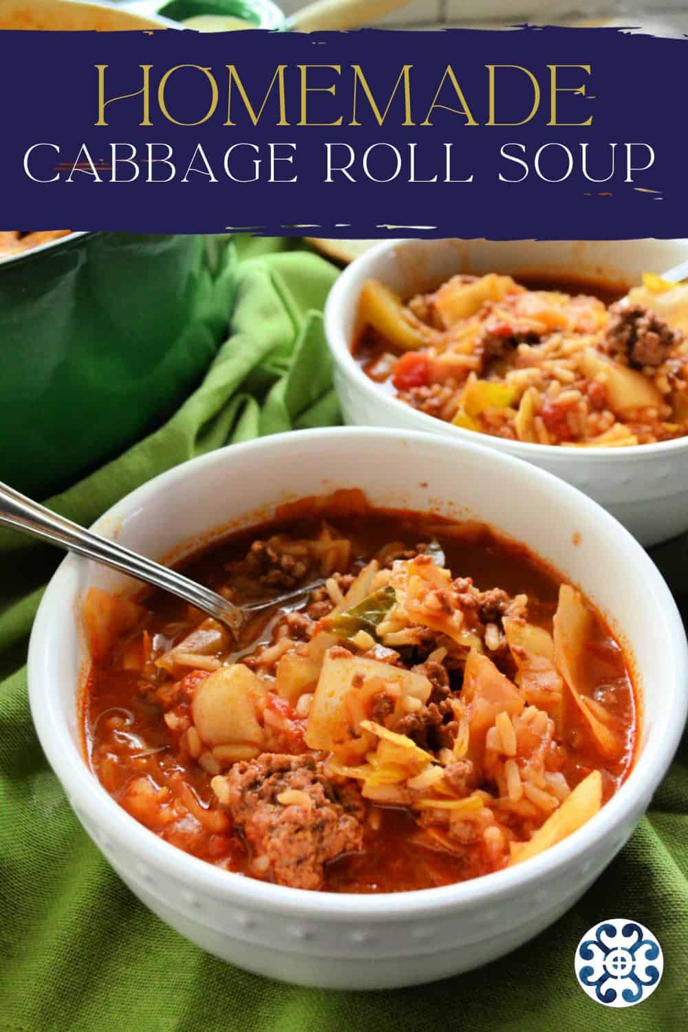 Cabbage Roll Soup - Katie's Cucina